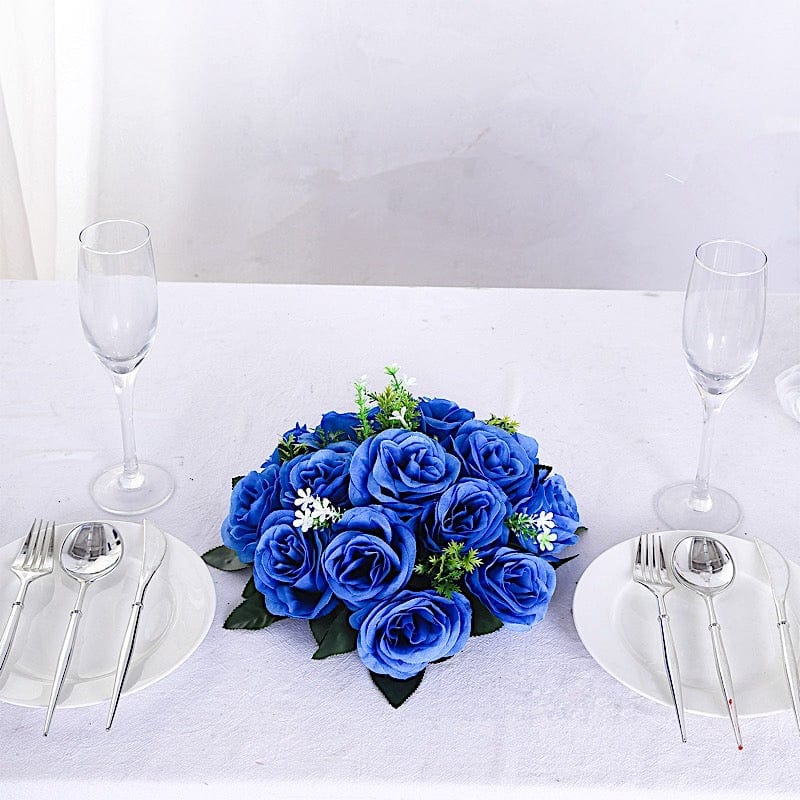 2  Silk 10" Artificial Flower Ball Bouquets for Centerpieces