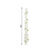 2 Silk Flower Garland Vine Light Jasmine Design