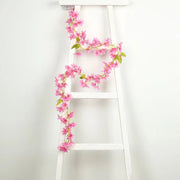 2 Silk Flower Garland Vine Light Jasmine Design