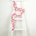 2 Silk Flower Garland Vine Light Jasmine Design