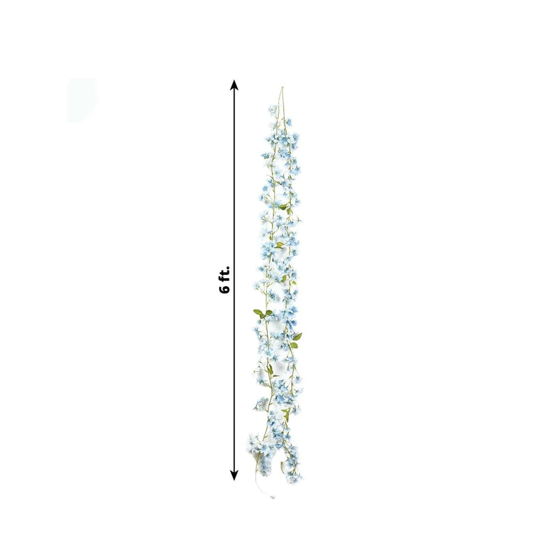 2 Silk Flower Garland Vine Light Jasmine Design