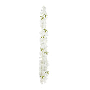 2 Silk Flower Garland Vine Light Jasmine Design LEDSTR_ARTI_012_WHT