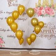 2 Spiral Plastic Balloon Tower Stands with Round Base - White BLOON_STAND08_RND3