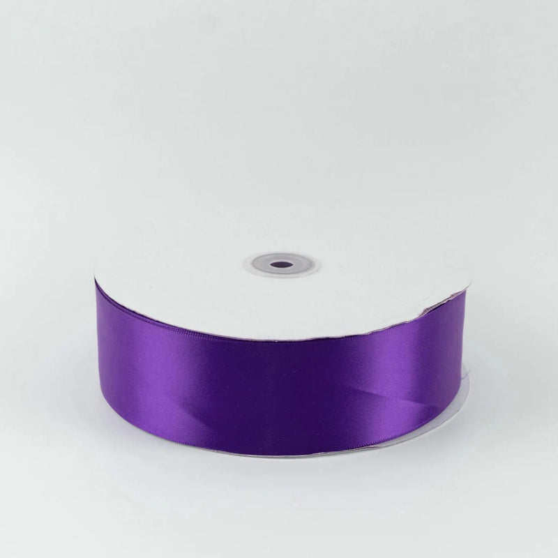 2" x 100 yards Satin Single Face Decorative Craft Ribbon RIB_SATN_20_PURP