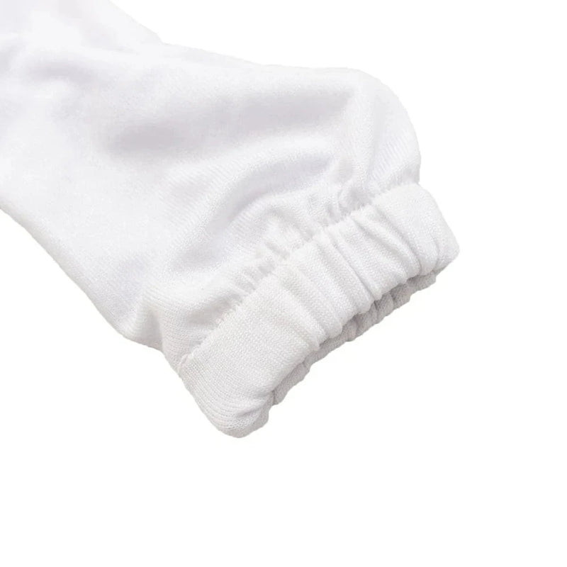 20 ft Spandex Upright Pole Cover for Event Setup - White BKDP_STND_ALUM_3X20_SPX_WHT