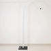 20 ft Spandex Upright Pole Cover for Event Setup - White BKDP_STND_ALUM_3X20_SPX_WHT