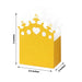 20 Glitter Princess Crown Paper Favor Boxes - Gold BOX_5X4_CRWN01_SET_GOLD