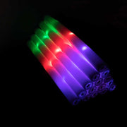 20 LED Foam Glow Sticks with 3 Flashing Modes - Assorted LED_STCK01_18_ASST