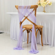 20 Pack 9 ft Shimmer Sheer Drape Chair Decor