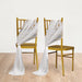 20 Pack 9ft Shimmer Sheer Drape Chair Decor - Sheer