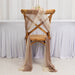 20 Pack 9ft Shimmer Sheer Drape Chair Decor - Sheer