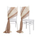 20 Pack 9ft Shimmer Sheer Drape Chair Decor - Sheer