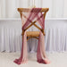 20 Pack 9ft Shimmer Sheer Drape Chair Decor - Sheer