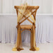 20 Pack 9ft Shimmer Sheer Drape Chair Decor - Sheer