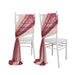 20 Pack 9ft Shimmer Sheer Drape Chair Decor - Sheer SASH_CHIF01_MV046