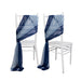 20 Pack 9ft Shimmer Sheer Drape Chair Decor - Sheer SASH_CHIF01_NV086