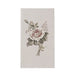 20 Paper Disposable Dinner Napkins with Rose Print - Pink and Ivory NAP_DIN08_IVR