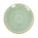 20 pcs 10" Plastic Dinner Plates - Gold Rim DSP_PLR0018_BR_10_087GD_PK20