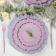 20 pcs 10" wide Plastic  Plates with Reef Desig - Disposable Tableware