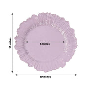 20 pcs 10" wide Plastic  Plates with Reef Desig - Disposable Tableware