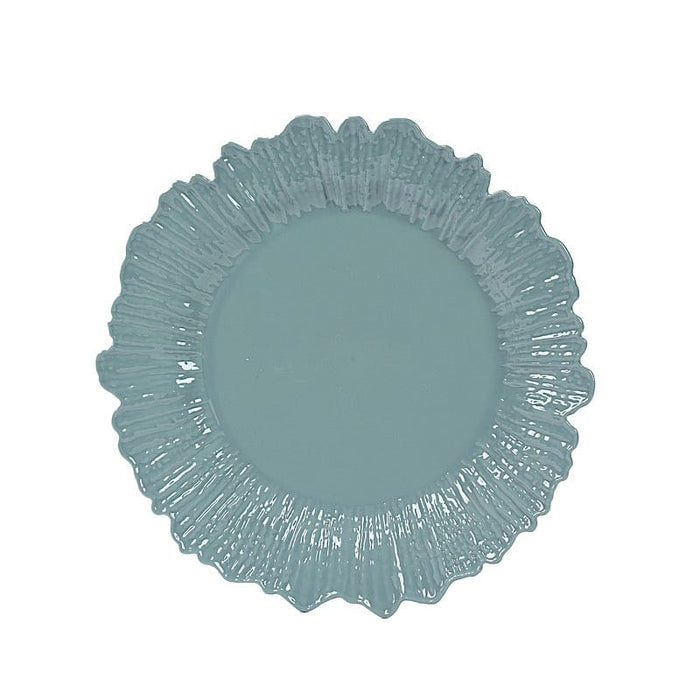 20 pcs 10" wide Plastic  Plates with Reef Desig - Disposable Tableware DSP_PLR0001_10_086