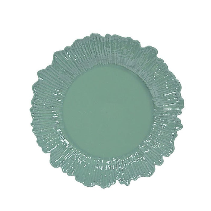 20 pcs 10" wide Plastic  Plates with Reef Desig - Disposable Tableware DSP_PLR0001_10_087