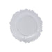 20 pcs 10" wide Plastic  Plates with Reef Desig - Disposable Tableware DSP_PLR0001_10_CLGD