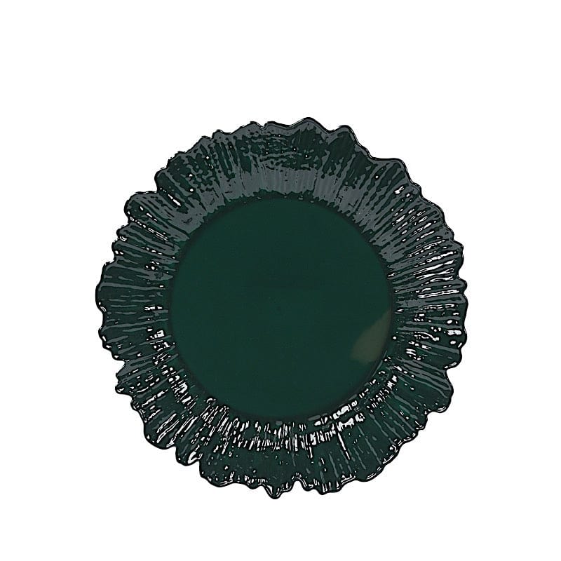 20 pcs 10" wide Plastic  Plates with Reef Desig - Disposable Tableware DSP_PLR0001_10_HUNT