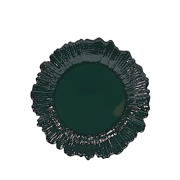 20 pcs 10" wide Plastic  Plates with Reef Desig - Disposable Tableware DSP_PLR0001_10_HUNT