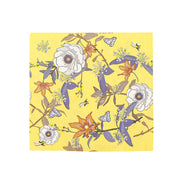 20 pcs 13" x 13" Bright Blooming Flowers Paper Beverage Napkins - Yellow NAP_BEV08_YEL