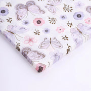 20 pcs 13" x 13" Butterfly Paper Beverage Napkins -Lavender and Ivory NAP_BEV08_LAV