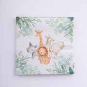 20 pcs 13" x 13" Safari Animal Print Paper Beverage Napkins - Assorted NAP_BEV05_ANML
