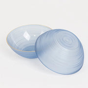 20 pcs 16 oz Plastic Soup Bowls - Gold Rim