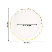 20 pcs 7" wide Plastic  Plates with Reef Desig - Disposable Tableware