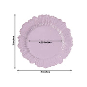 20 pcs 7" wide Plastic  Plates with Reef Desig - Disposable Tableware