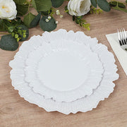 20 pcs 7" wide Plastic  Plates with Reef Desig - Disposable Tableware