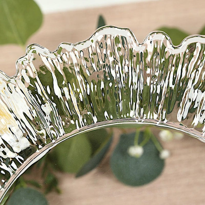 20 pcs 7" wide Plastic  Plates with Reef Desig - Disposable Tableware