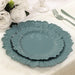 20 pcs 7" wide Plastic  Plates with Reef Desig - Disposable Tableware