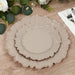 20 pcs 7" wide Plastic  Plates with Reef Desig - Disposable Tableware