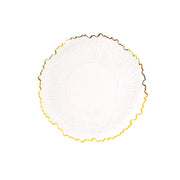 20 pcs 7" wide Plastic  Plates with Reef Desig - Disposable Tableware DSP_PLR0001_7_CLGD