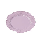 20 pcs 7" wide Plastic  Plates with Reef Desig - Disposable Tableware DSP_PLR0001_7_LAV