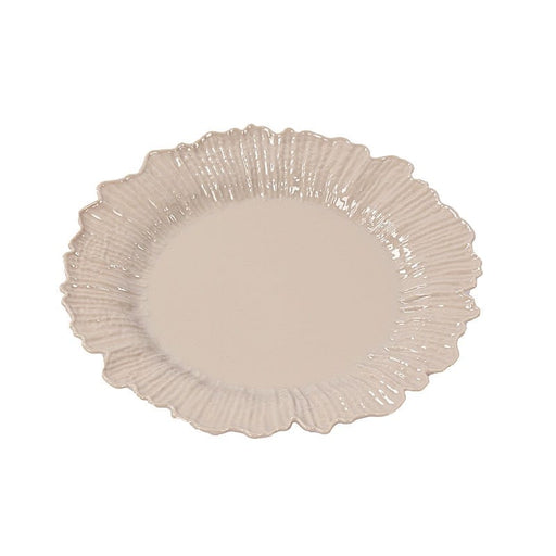 20 pcs 7" wide Plastic  Plates with Reef Desig - Disposable Tableware DSP_PLR0001_7_TAUP