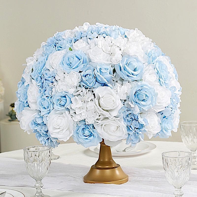 20" Pre-Arranged Artificial Rose Flower Balls Wedding Centerpiece