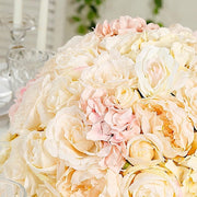20" Pre-Arranged Artificial Rose Flower Balls Wedding Centerpiece