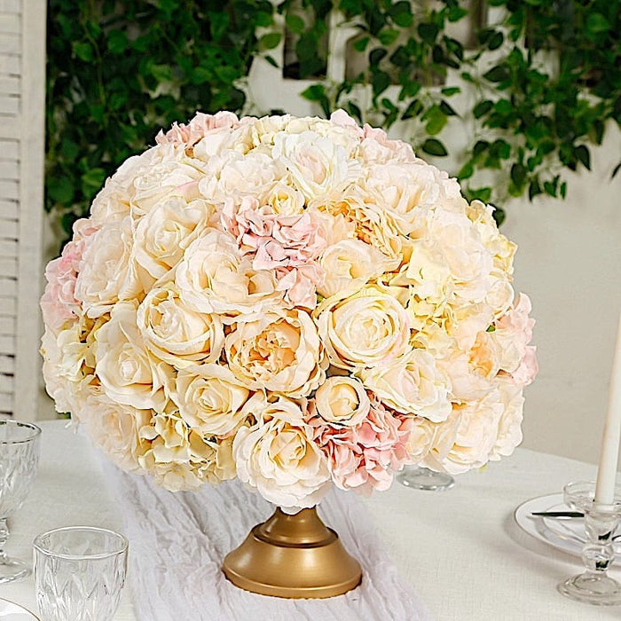 20" Pre-Arranged Artificial Rose Flower Balls Wedding Centerpiece