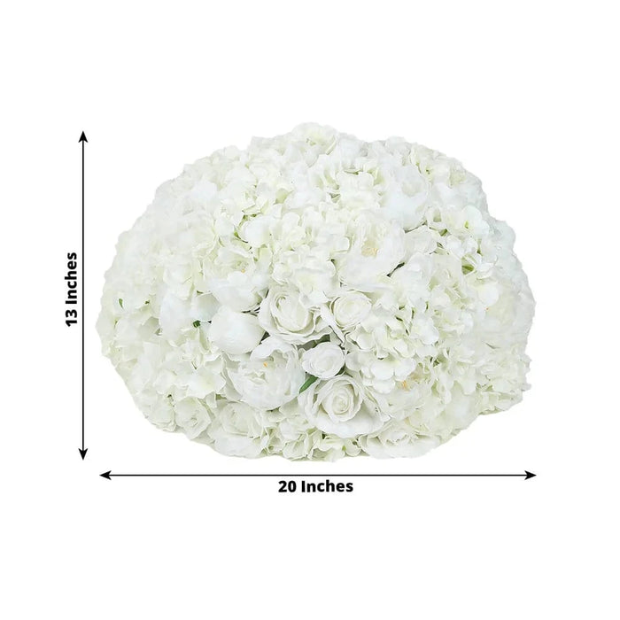 20" Pre-Arranged Artificial Rose Wedding Centerpiece