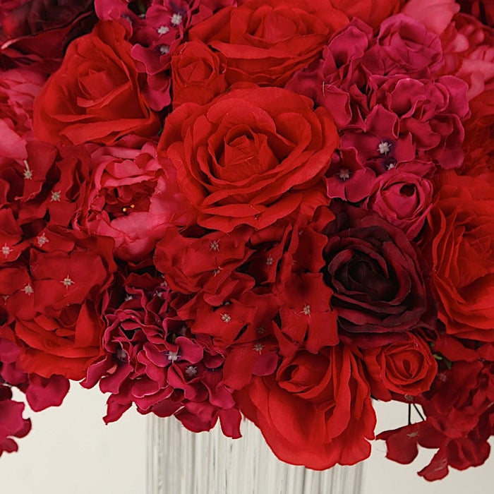 20" Pre-Arranged Artificial Rose Wedding Centerpiece