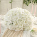 20" Pre-Arranged Artificial Rose Wedding Centerpiece