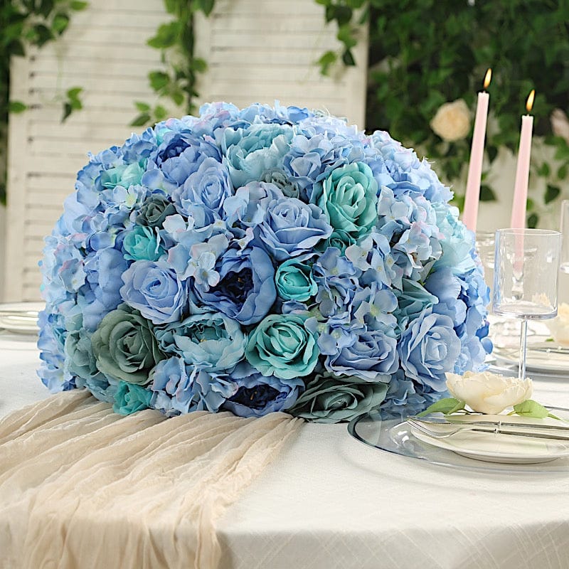 20" Pre-Arranged Artificial Rose Wedding Centerpiece