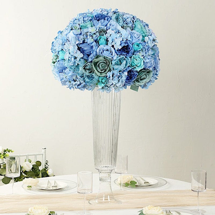 20" Pre-Arranged Artificial Rose Wedding Centerpiece